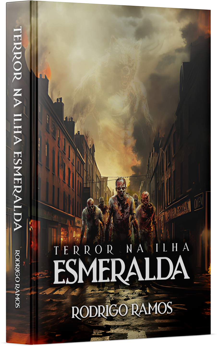 Livro físico Terror na Ilha Esmeralda